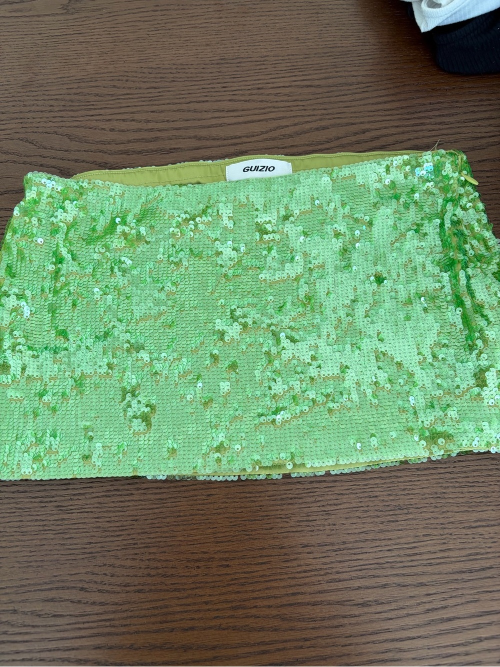 Danielle guizio size small Low Rise Paillette Skirt